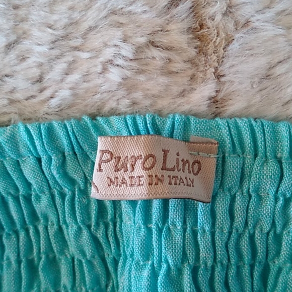 100% Linen Skort Romper - Picture 11 of 14